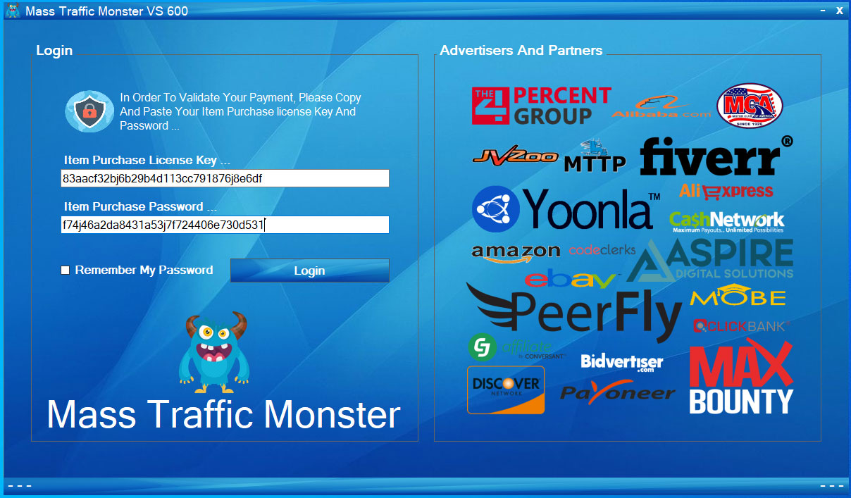 Mass Traffic Monster Unlimited Traffic, Solutions For Internet marketers