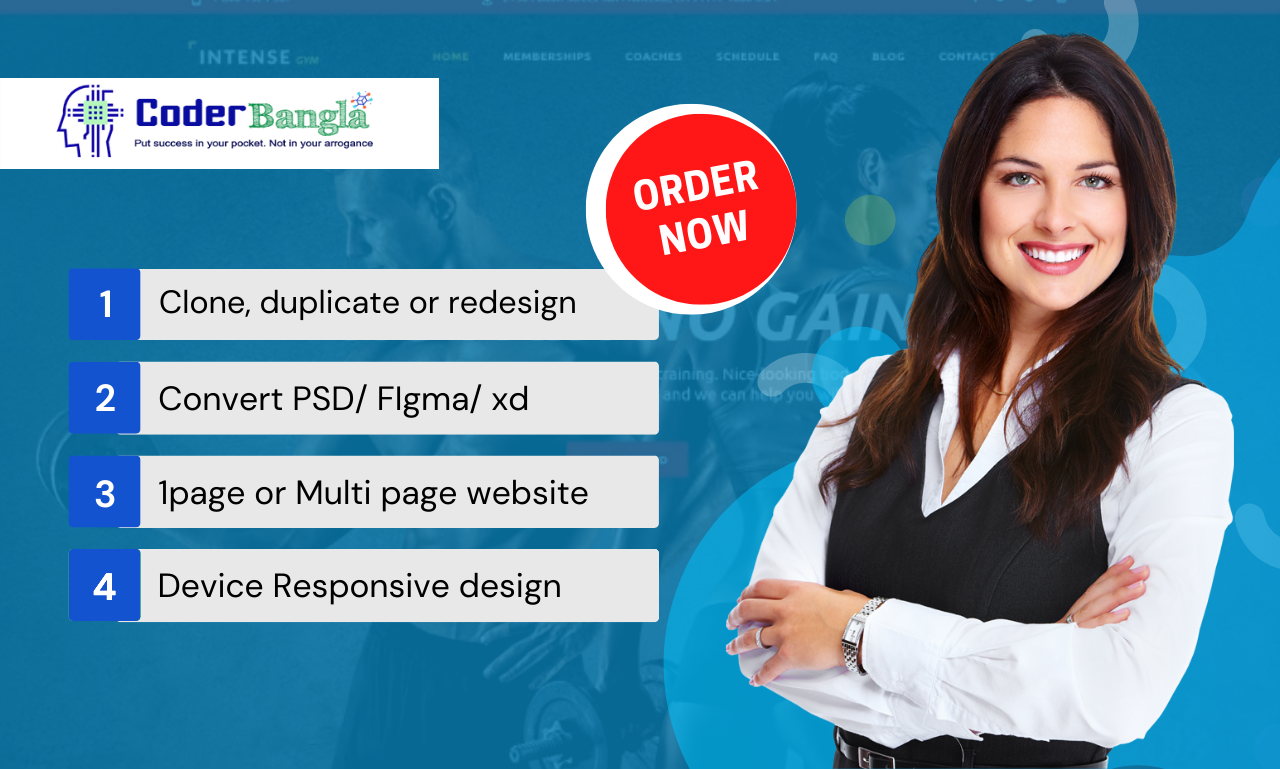 I will duplicate or redesign any website design in WordPress