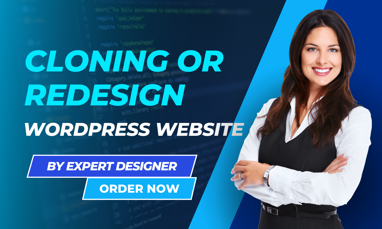 I will duplicate or redesign any website design in WordPress