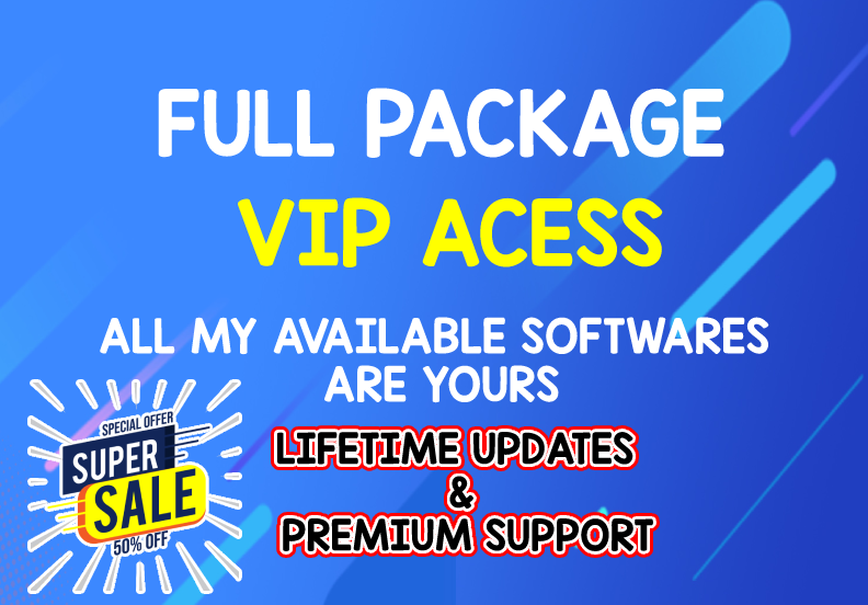 Full VIP Acess To All My Digital Marketing Softwares