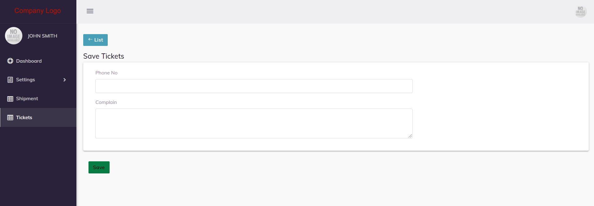 Online Courier Delivery Management System in PHP MySQL for 49 CodeClerks