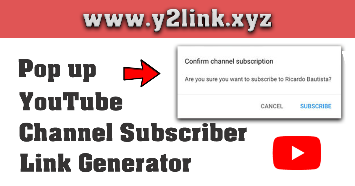 Channel Link Generator will help get more likes, watch times and views