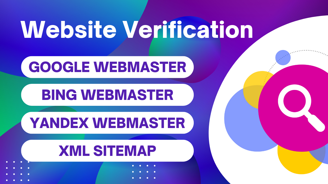 I will verify your Website with Webmaster Tools