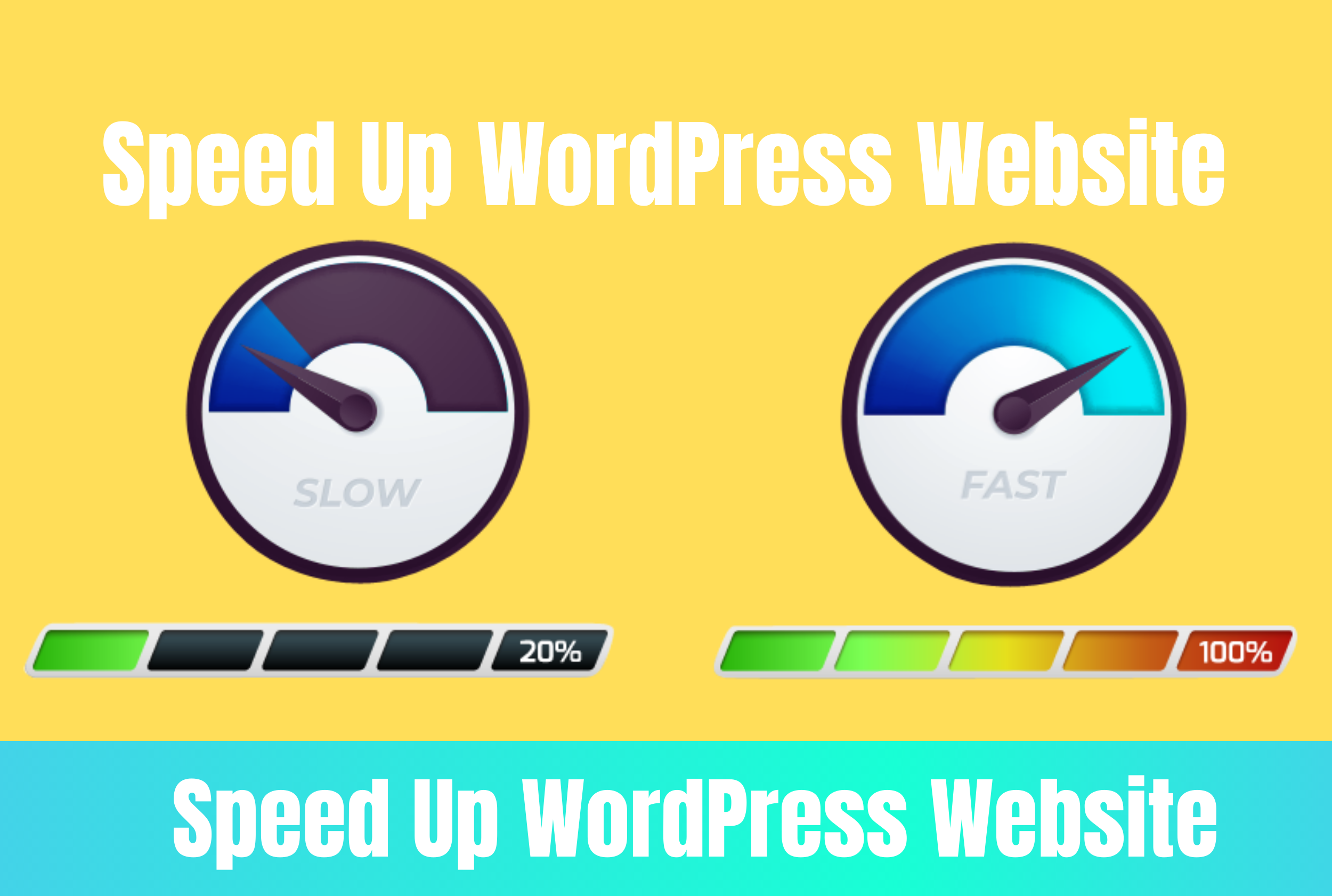 I will speed up wordpress speed optimization for pagespeed insights, wp rocket,gtmetrix