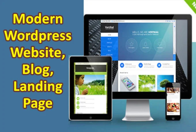 I will create or redesign wordpress, ecommerce website, landing page