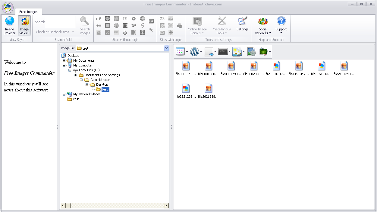 Free Images Commander Pro