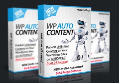 Update OFFER Only for 10 Buyer Unlimited Use WP Plugin For Automated Content