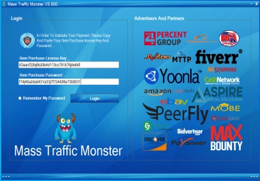 Mass Traffic Monster Unlimited Traffic,  Solutions For Internet marketers