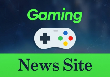 I will create a fully automated game news website