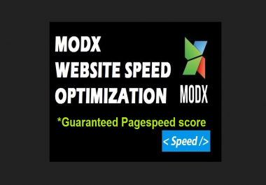 MODx website speed optimization