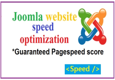 Improve speed of joomla website homepage