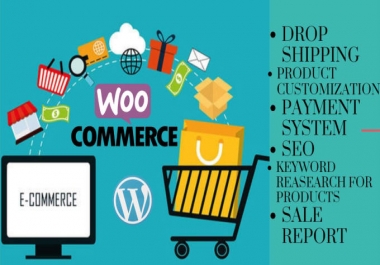 I will build a professional ecommerce website