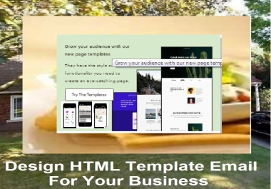 Design Attractive 3 Templates HTML For Your Business Different 3 Styles and Email Marketing