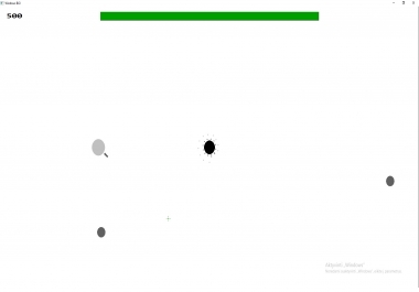 Game made entirely with C +,  using graphics.h library