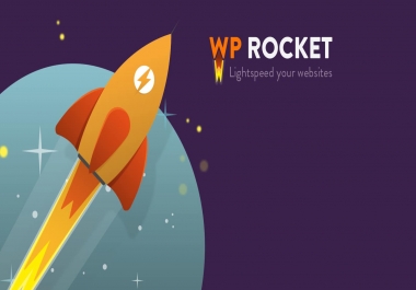 WP- Rocket - Provide you WP-Rocket plugin - Make WordPress Load Fast in a Few Clicks