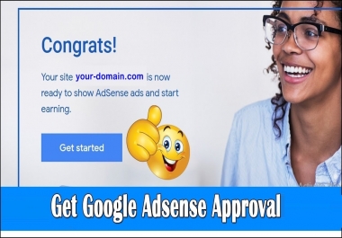I get adsense website approval on your own domain