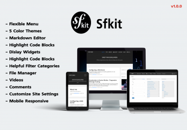 Sfkit - Flexible CMS built with Symfony 4