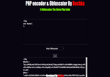 php encoder & obfuscator offline