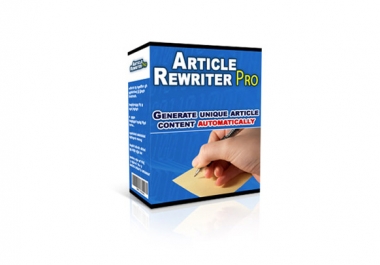Article Rewriter Pro -for Websites,  Blogs,  Articles and simple Texts