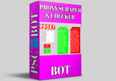 Proxy Scraper and Checker Both in Once 2020