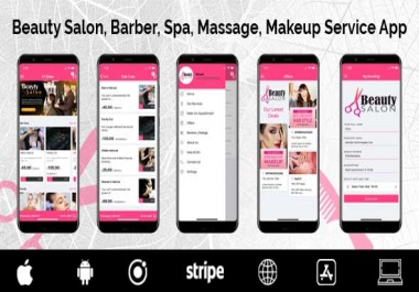 Beauty Salon Parlour Spa Barber Hairdresser Massage Makeover Boutique Artist Stylist Service Appoint