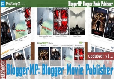 Blogger Movie Publisher - Watch Movie Blog Maker