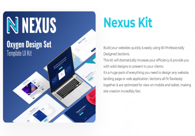 Install Nexus Kit Plugin for Oxygen Builder with Official License Lifetime