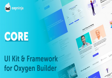 Install Core Framework Oxyninja Plugin for Oxygen Builder with Official License Lifetime
