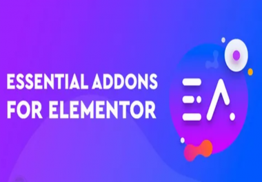 Install Essential Addons for Elementor WordPress Plugin with Official License Agency Lifetime