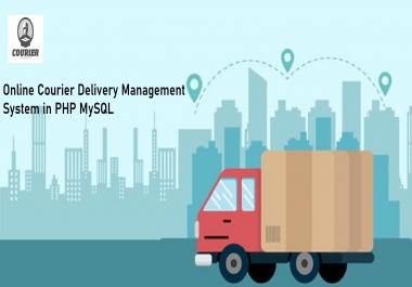 Online Courier Delivery Management System in PHP MySQL