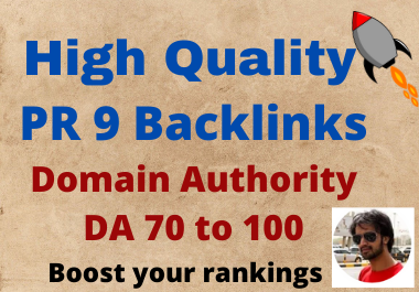 Build 20 DA70+ Powerful High Quality Backlinks to increase rankings