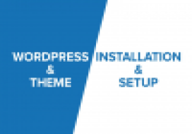 Install WordPress,  Setup Theme,  Setup Plugins And Basic SEO Settings
