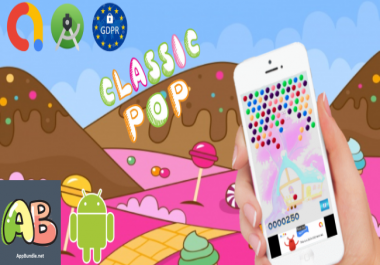 Classic Ball Pop - Admob GDPR Android Studio