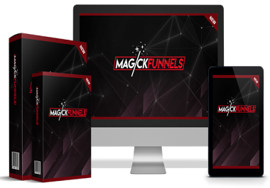 Magick Funnels is THE all-inclusive list-building,  commission-generating app that makes it 3 step si