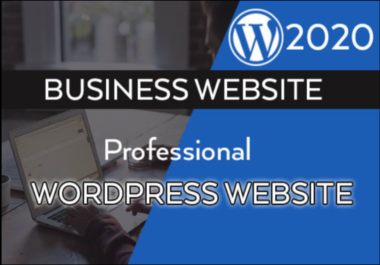 I will create professional WordPress website,  logo design and traffic