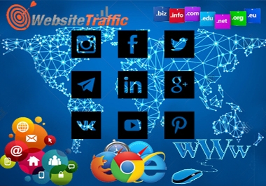 WEB TRAFFIC 7,000+ High Quality USA Traffic Visitors Worldwide to Your Website