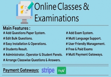 Online Classes & Examinations System