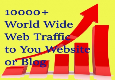 10000+ World Wide Web Traffic To Your Website Or Blog