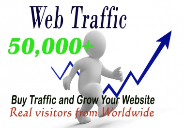 I will send you 50000+ KEYWORD targeted web traffic