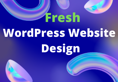 I will setup modern wordpress website design or blog design