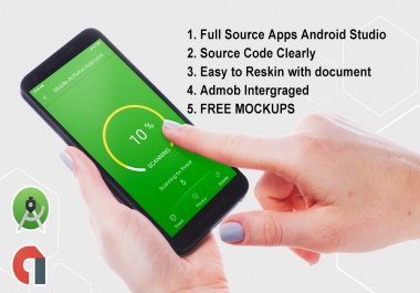 Antivirus,  AppLock,  Cleaner,  App Manager Android App with Admob