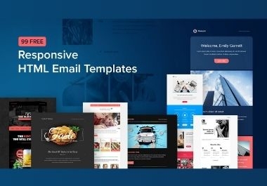 I Will Design HTML Email Template,  Newsletter & Email Signature For Any Country