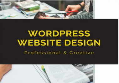 I will create any type of wordpress website design