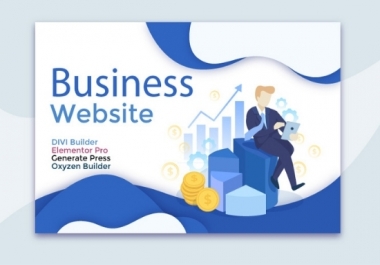 Wordpress business website I will design