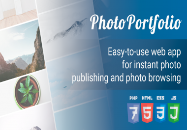 Easy-to-use web app for instant image publishing and image browsing