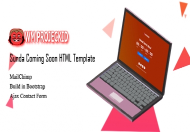 WMprojeckID Sunda Coming Soon HTML Template
