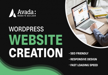 I Will Create WordPress Website Using Avada Theme