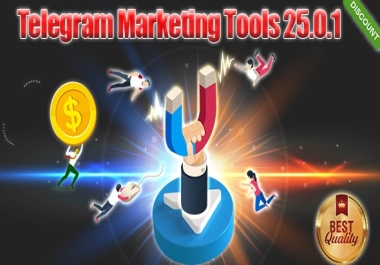 Telegram Marketing Tools-Scraper/Extract/Add/Search/User Adder