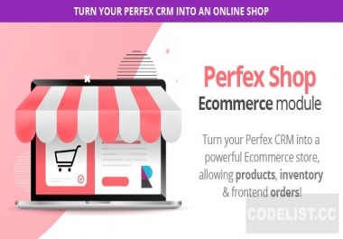 Perfex Shop module enables the ability to sell your own Products or Services,  through Customers Area