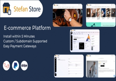 Stefan Online Store - Laravel Ecommerce Shopping Platform